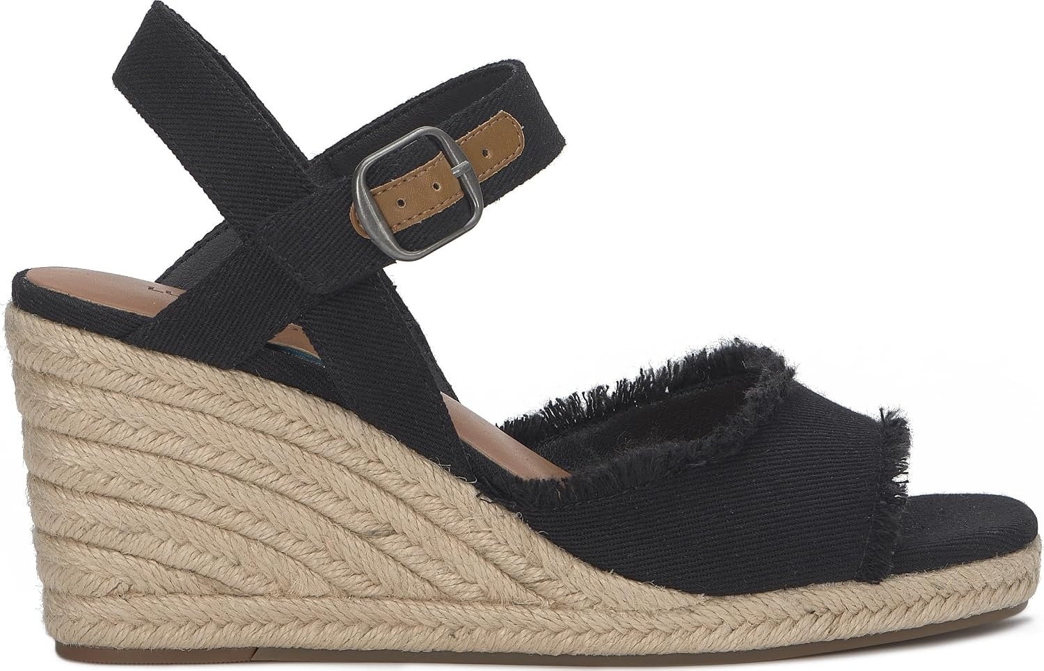 image:imageLucky Brand Womens Mindra Espadrille Wedge SandalBlack Denim