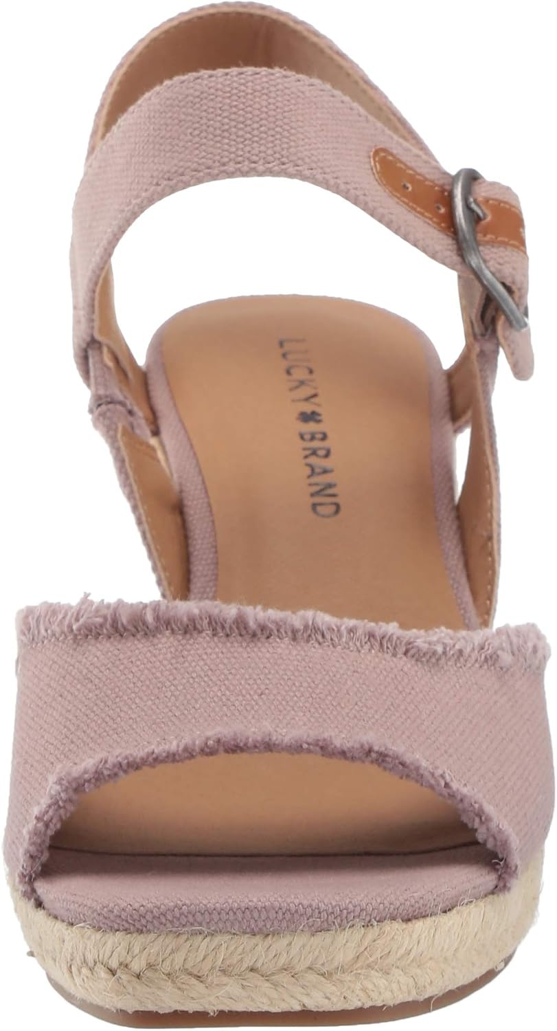 image:imageLucky Brand Womens Mindra Espadrille Wedge SandalDove