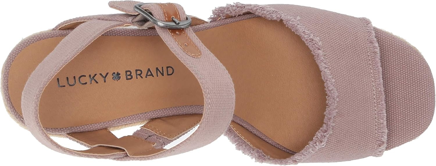 image:imageLucky Brand Womens Mindra Espadrille Wedge SandalDove