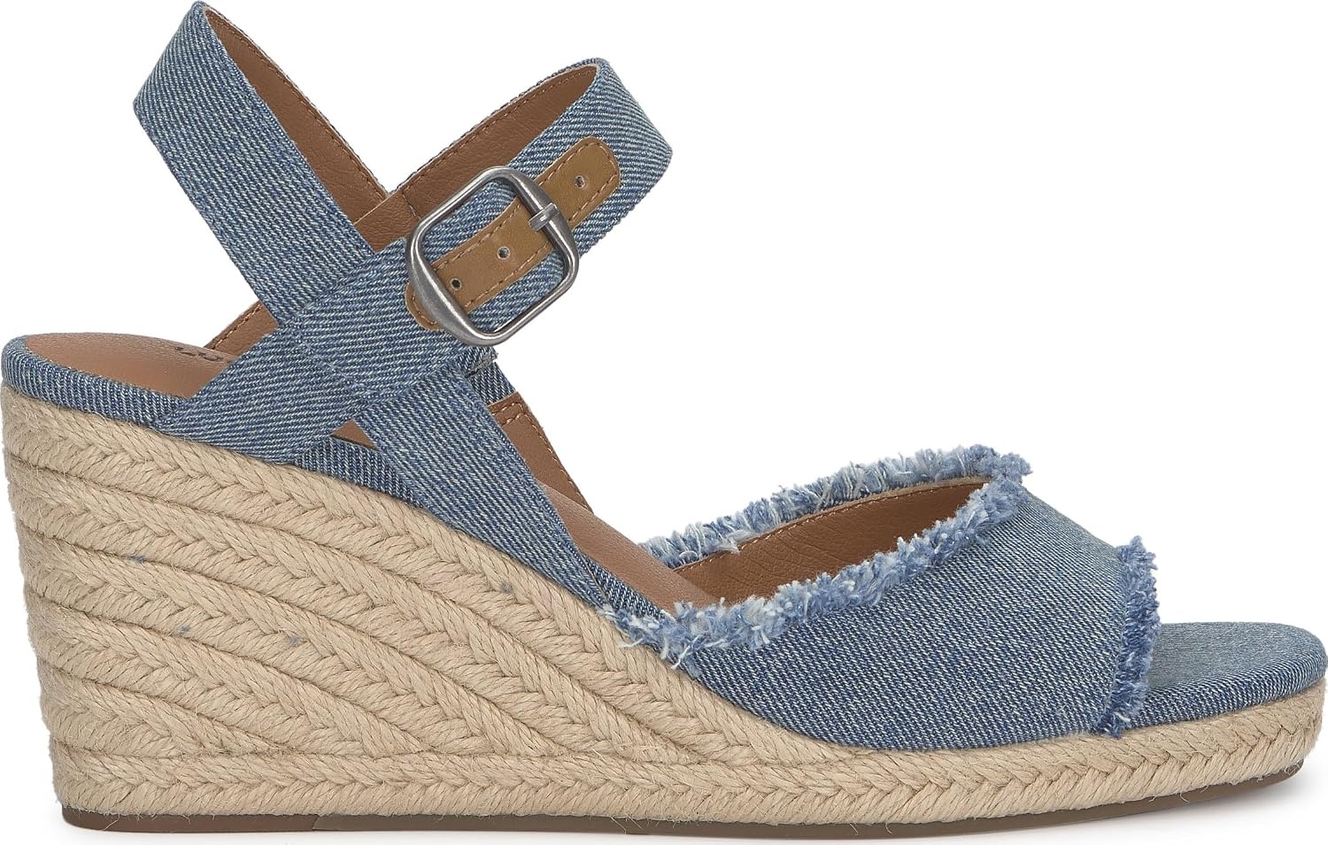 image:imageLucky Brand Womens Mindra Espadrille Wedge SandalMedium Denim