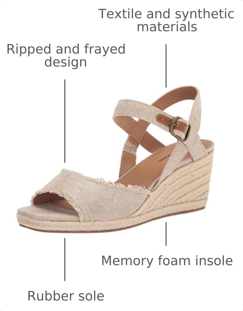 image:imageLucky Brand Womens Mindra Espadrille Wedge SandalNaturalPlat