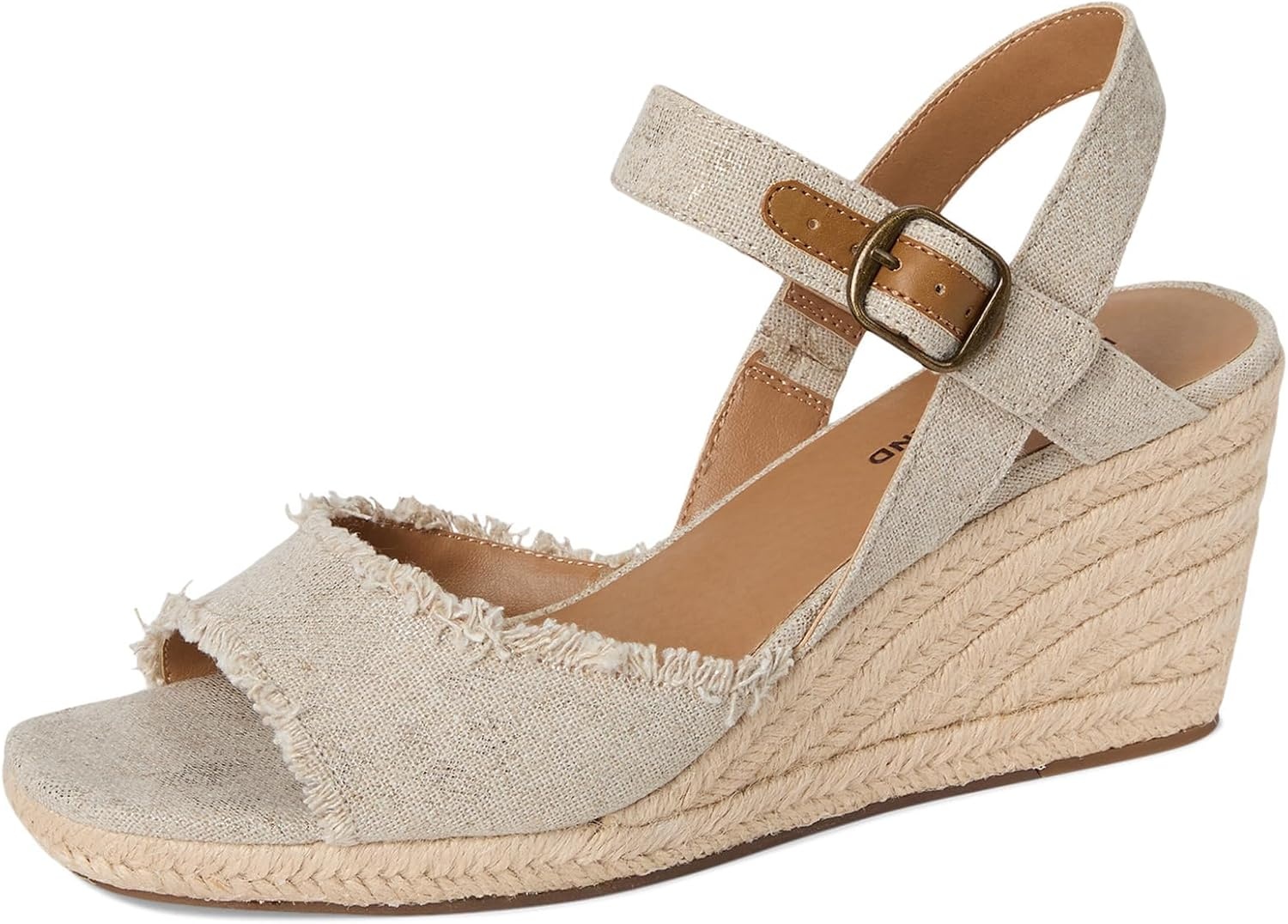 image:imageLucky Brand Womens Mindra Espadrille Wedge SandalNaturalPlat
