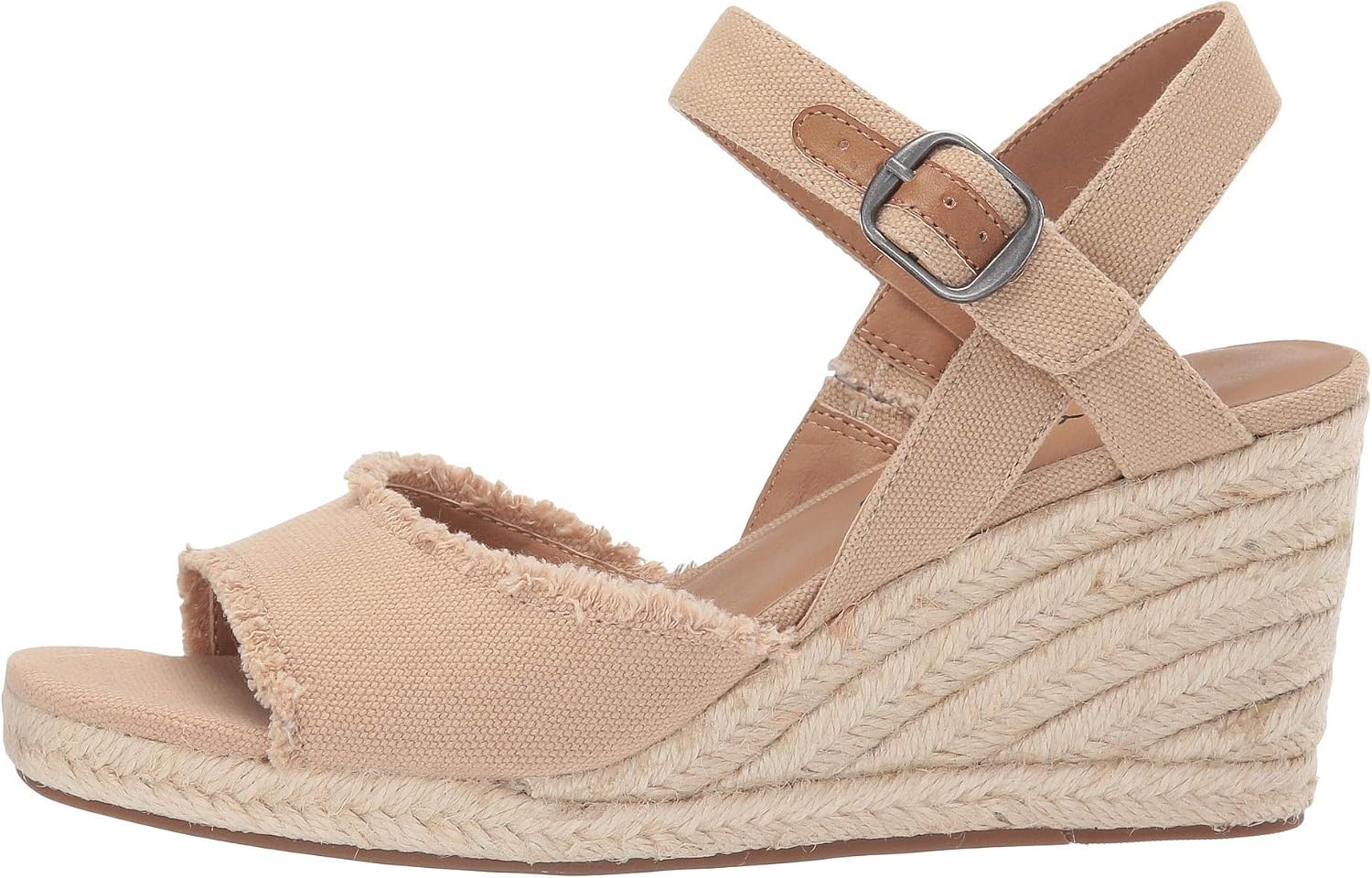 image:imageLucky Brand Womens Mindra Espadrille Wedge SandalTravertine