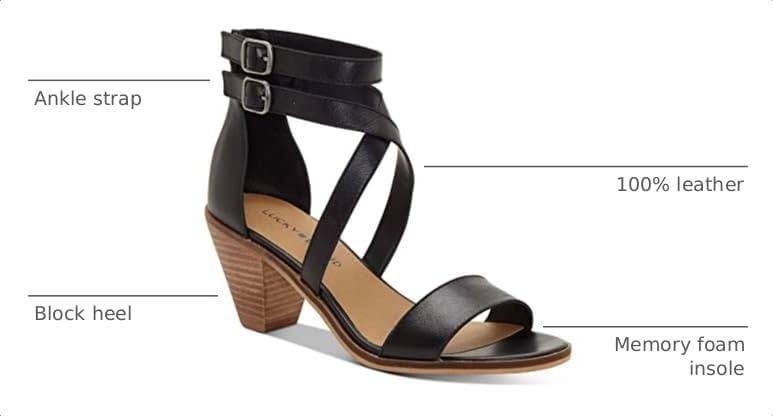 image:imageLucky Brand Womens RessiaBlack