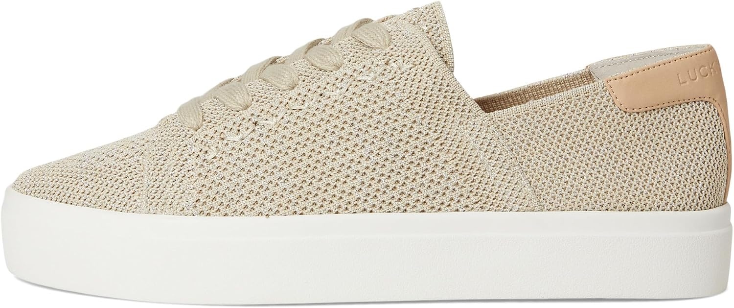 image:imageLucky Brand Womens Talena Knit SneakerNaturalPlatinum