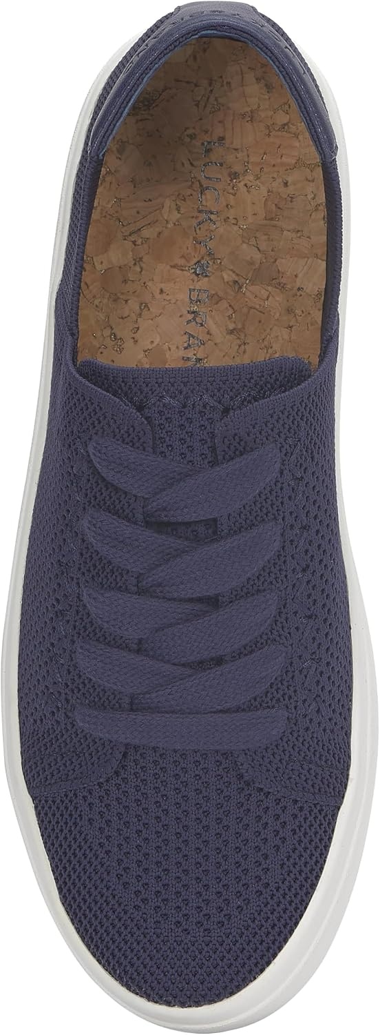 image:imageLucky Brand Womens Talena Knit SneakerPeacoat