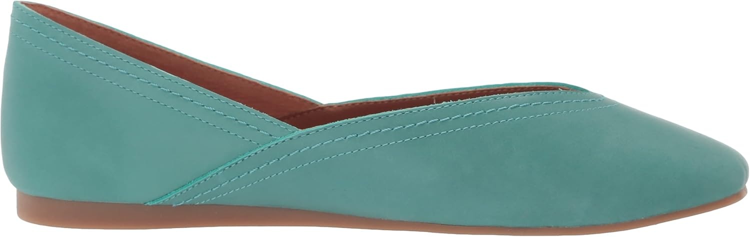 image:imageLucky Brand Womens Womens Alba Ballet Square Toe FlatsBristol Blue