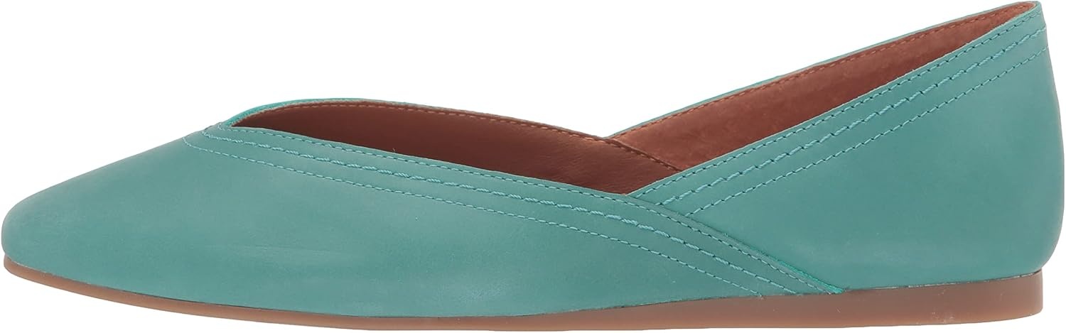 image:imageLucky Brand Womens Womens Alba Ballet Square Toe FlatsBristol Blue