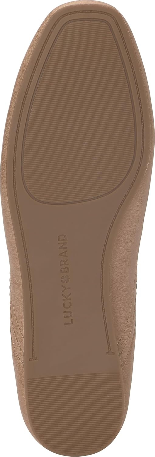 image:imageLucky Brand Womens Womens Alba Ballet Square Toe FlatsCortado