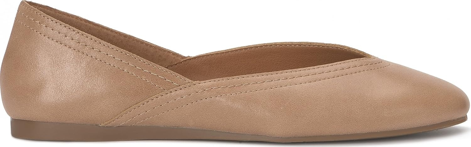 image:imageLucky Brand Womens Womens Alba Ballet Square Toe FlatsCortado