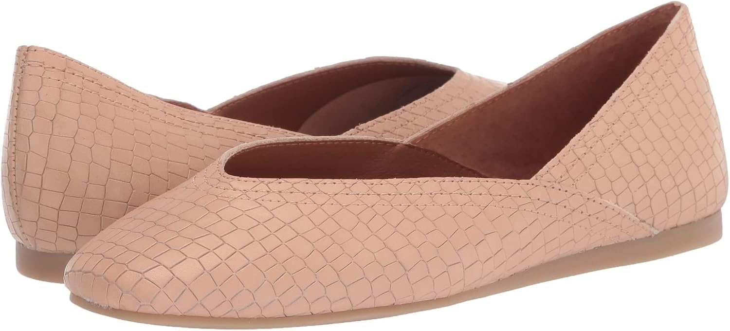 image:imageLucky Brand Womens Womens Alba Ballet Square Toe FlatsDusty Sand