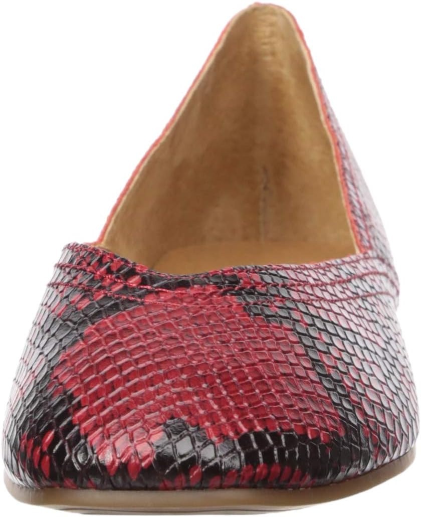 image:imageLucky Brand Womens Womens Alba Ballet Square Toe FlatsGarnet