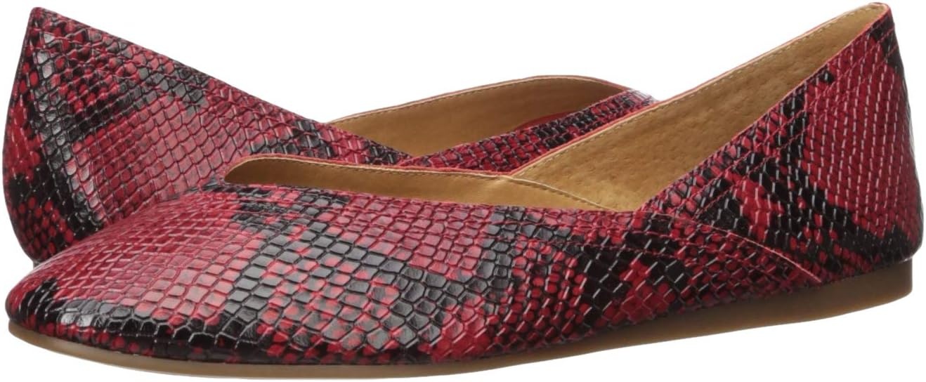 image:imageLucky Brand Womens Womens Alba Ballet Square Toe FlatsGarnet