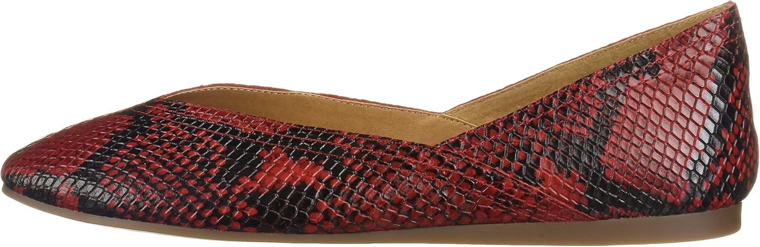 image:imageLucky Brand Womens Womens Alba Ballet Square Toe FlatsGarnet