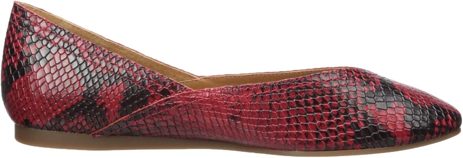 image:imageLucky Brand Womens Womens Alba Ballet Square Toe FlatsGarnet