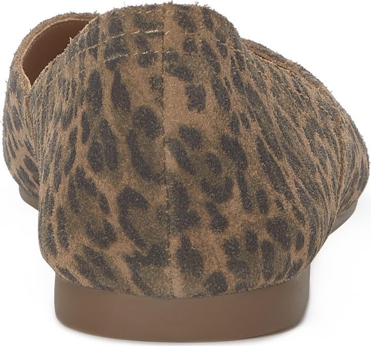 image:imageLucky Brand Womens Womens Alba Ballet Square Toe FlatsNatural Leopard