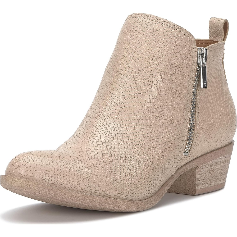 image:imageLucky Brand Basel BootieSmoke Grey Snake Print Leather