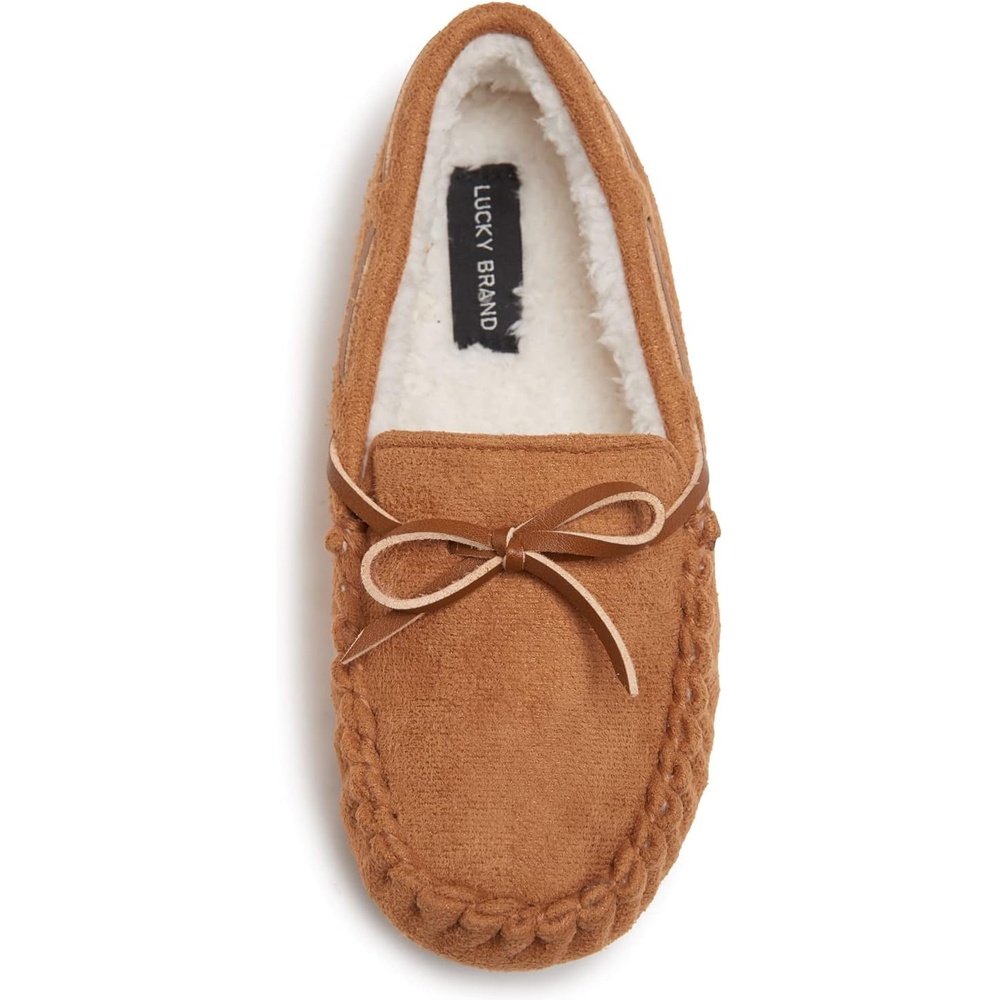 image:imageLucky Brand Boys Moccasin Loafer SlippersTan