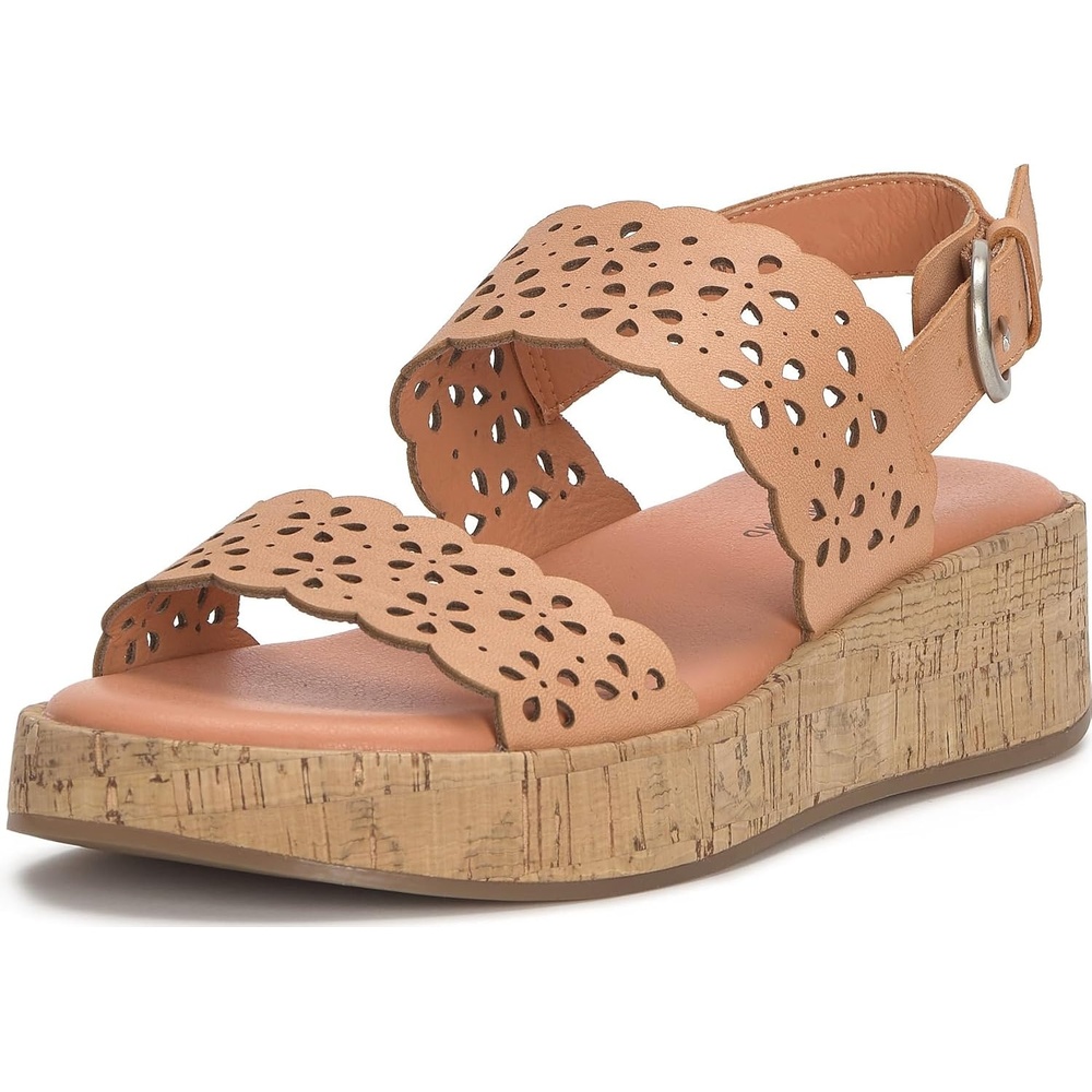 image:imageLucky Brand Elsie Platform WedgeSunset Peach