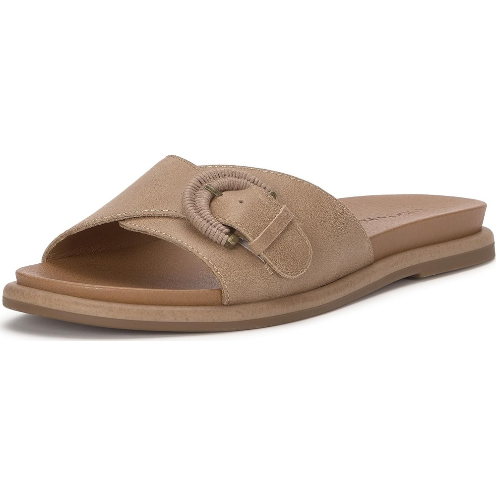 image:imageLucky Brand Suszie Buckle Flat SandalsCortado