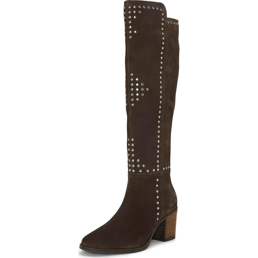 image:imageLucky Brand Womens Bonnay Knee High BootsLeonardo Dark Grey Regular Calf