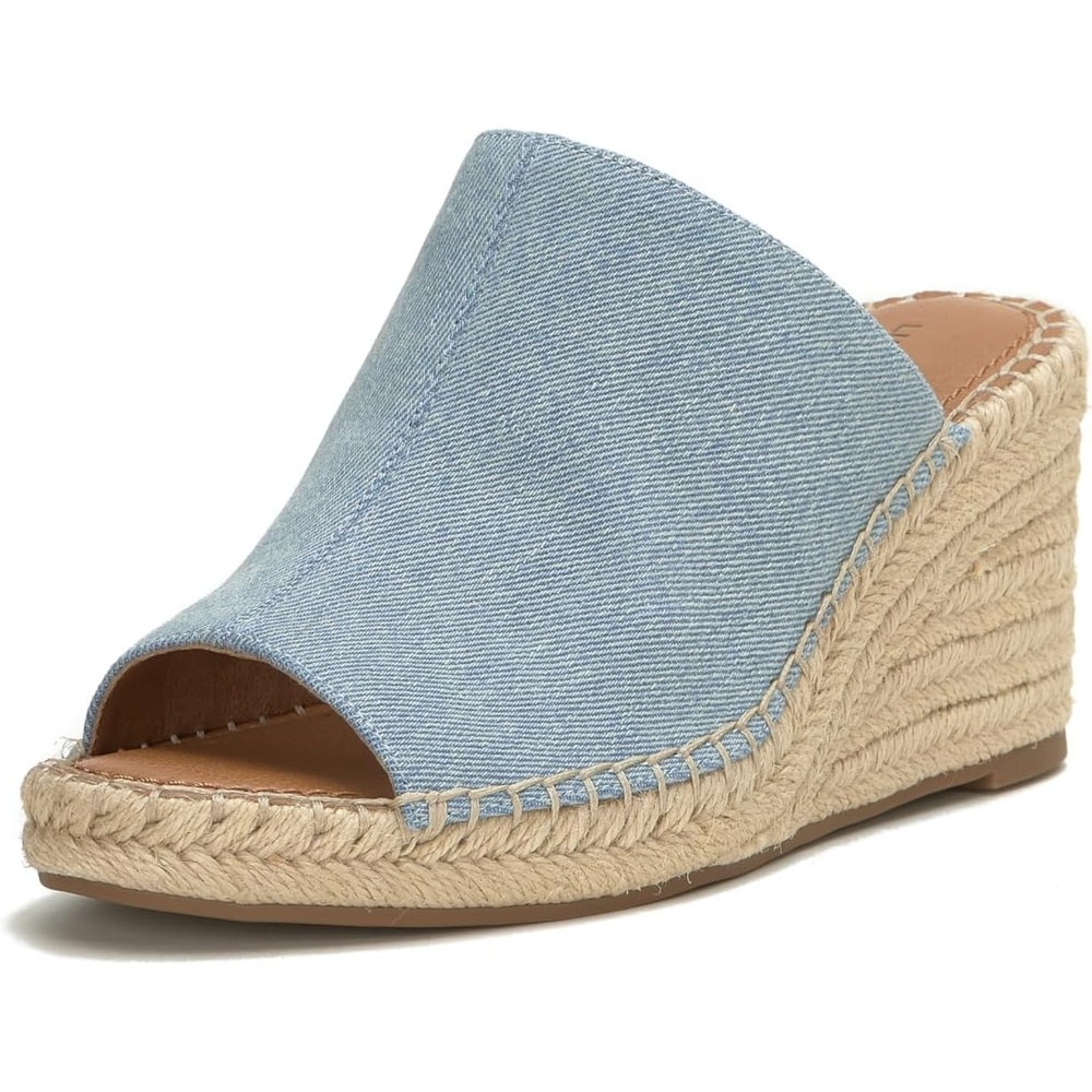 image:imageLucky Brand Womens Cabriah Espadrille Wedge SandalLight Blue