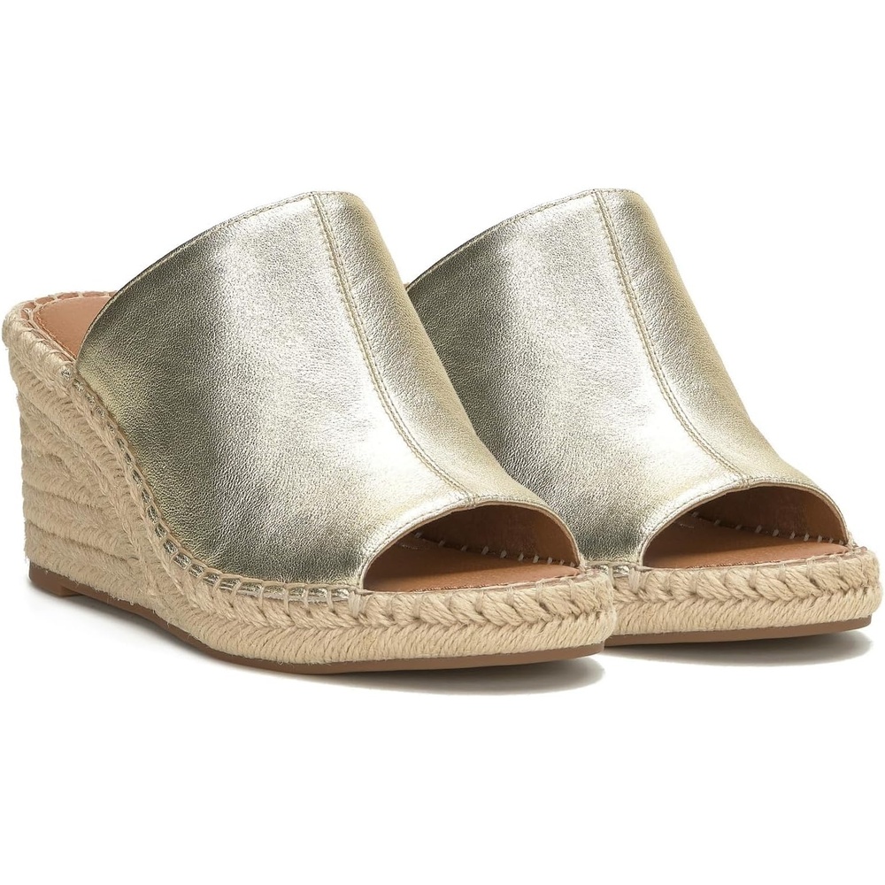 image:imageLucky Brand Womens Cabriah Espadrille Wedge SandalPlatino