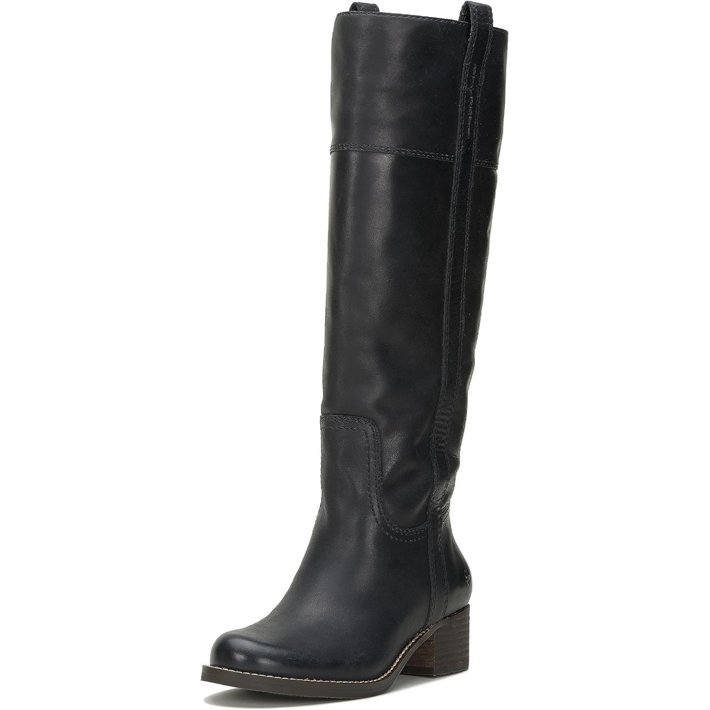 image:imageLucky Brand Womens Hybiscus Wide Calf Riding BootBlack