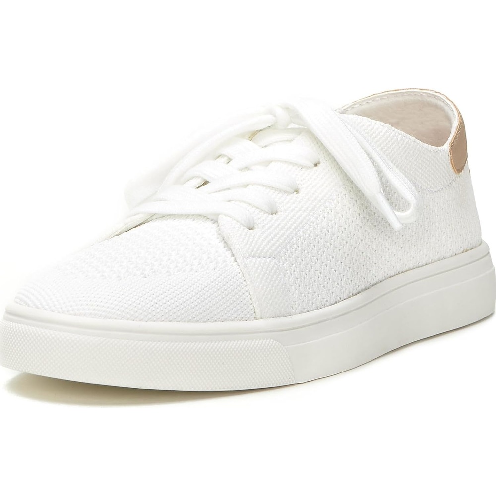 image:imageLucky Brand Womens Leigan Knit SneakerWhiteDove