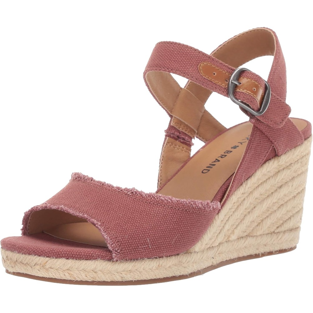image:imageLucky Brand Womens Mindra Espadrille Wedge SandalMauve