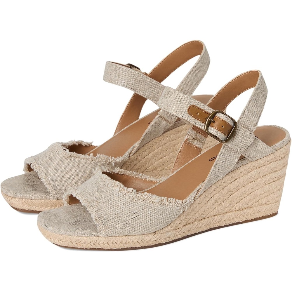 image:imageLucky Brand Womens Mindra Espadrille Wedge SandalNaturalPlat