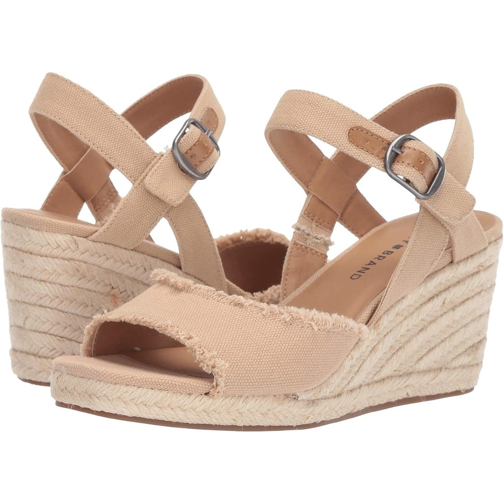 image:imageLucky Brand Womens Mindra Espadrille Wedge SandalTravertine