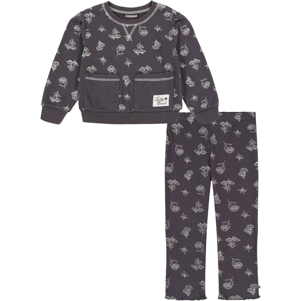 image:imageLucky Brand babygirls 2 Piece Fleece Fashion SetNine Iron