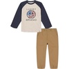 Heather / Navy / Khaki