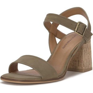 Lucky Brand Hallia Ankle Strap Sandals(Capers)