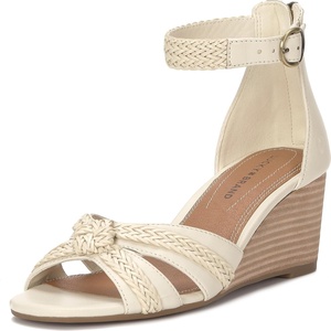 Lucky Brand Jaelah Braided Wedge Sandals(Tusk)