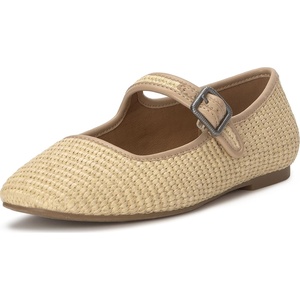 Lucky Brand Tannyr Perforated Sandals(Natural/Chickpea)