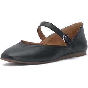 Lucky Brand Women’s Albajane Mary Jane Flat(Black)