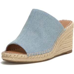 Lucky Brand Women’s Cabriah Espadrille Wedge Sandal(Light Blue)