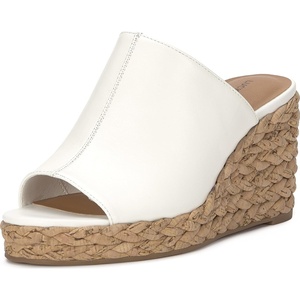 Lucky Brand Women’s Cabriah Espadrille Wedge Sandal(White)