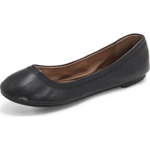 Lucky Brand Women’s Emmie Ballet Flats(Black)