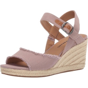 Lucky Brand Women’s Mindra Espadrille Wedge Sandal(Dove)