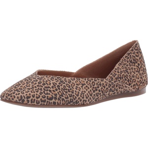 Lucky Brand Women’s Women’s Alba Ballet Square Toe Flats(Eyelash)