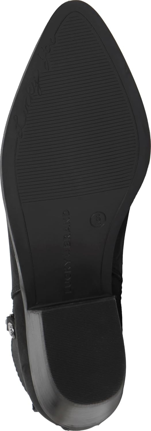 image:imageLucky Brand Ailein Ankle BootieBlack Nubuck