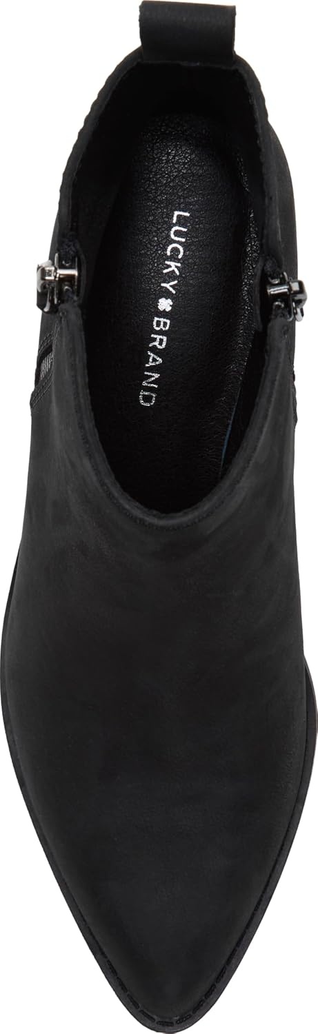 image:imageLucky Brand Ailein Ankle BootieBlack Nubuck