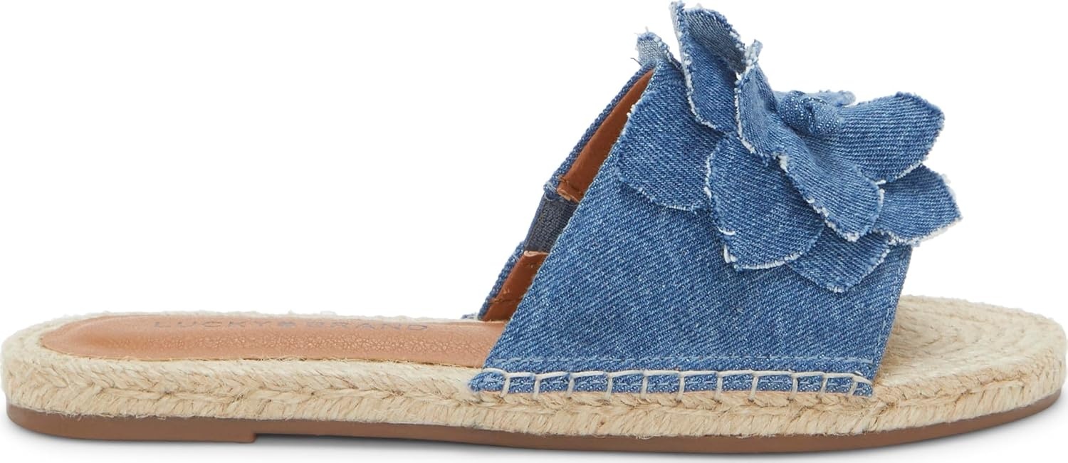 image:imageLucky Brand Biricha Floral Flat SandalsMedium