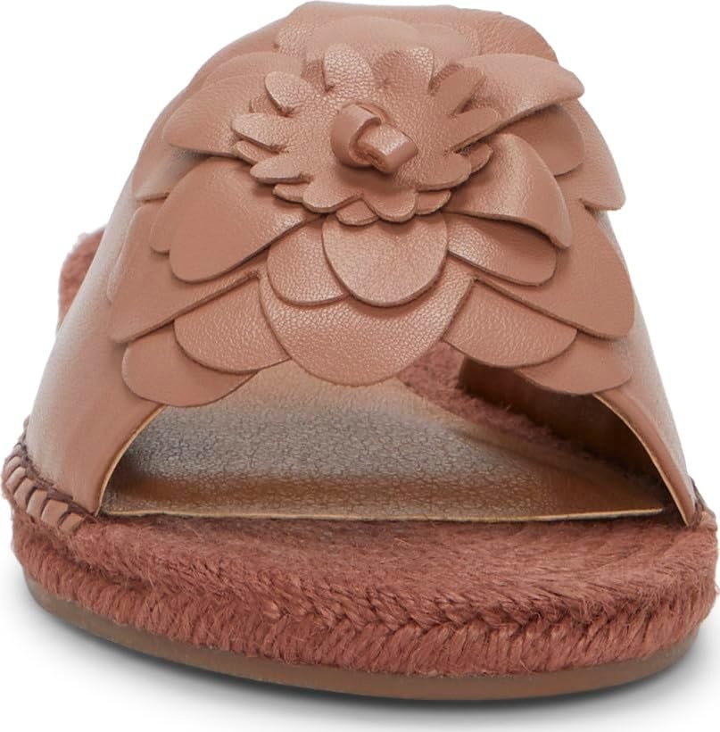 image:imageLucky Brand Biricha Floral Flat SandalsRose Dusk Leather