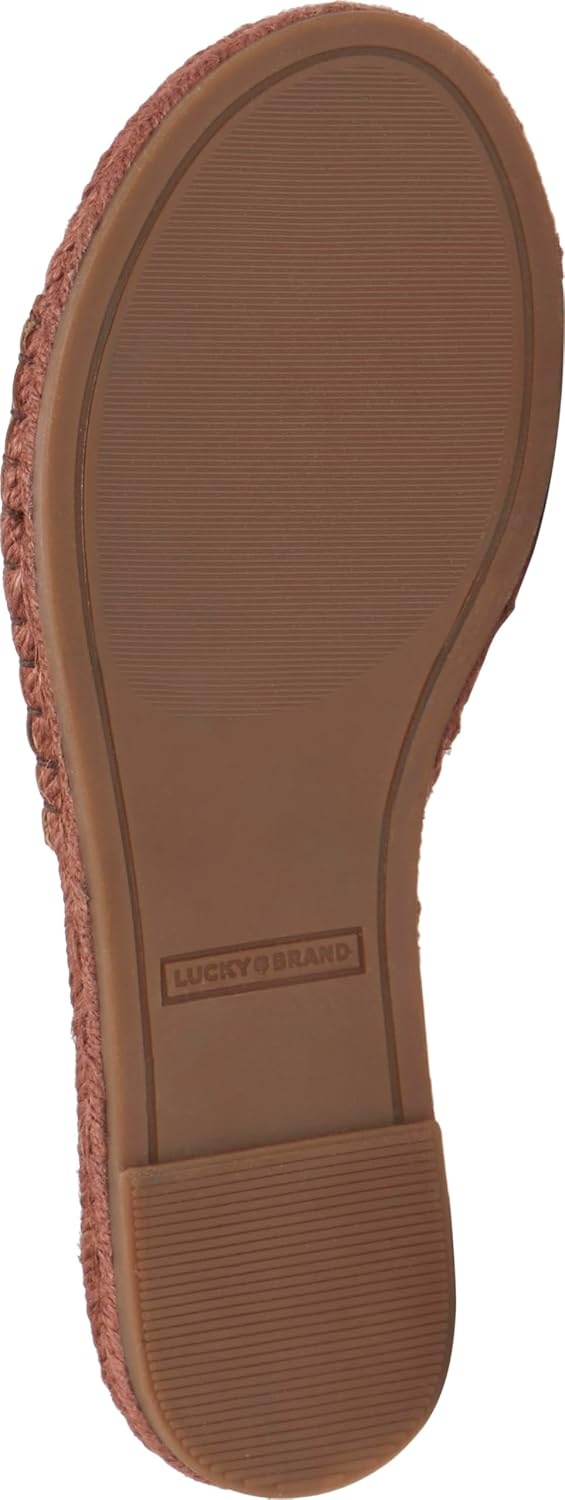 image:imageLucky Brand Biricha Floral Flat SandalsRose Dusk Leather