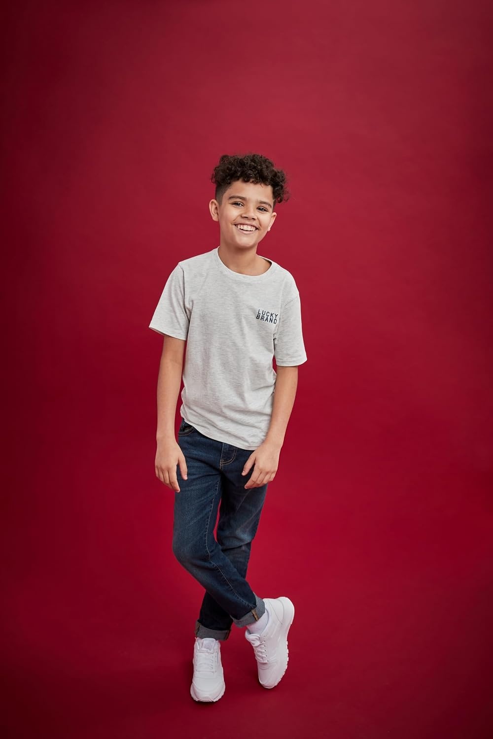 image:imageLucky Brand Boys Authentic Skinny Stretch Denim JeansFayette