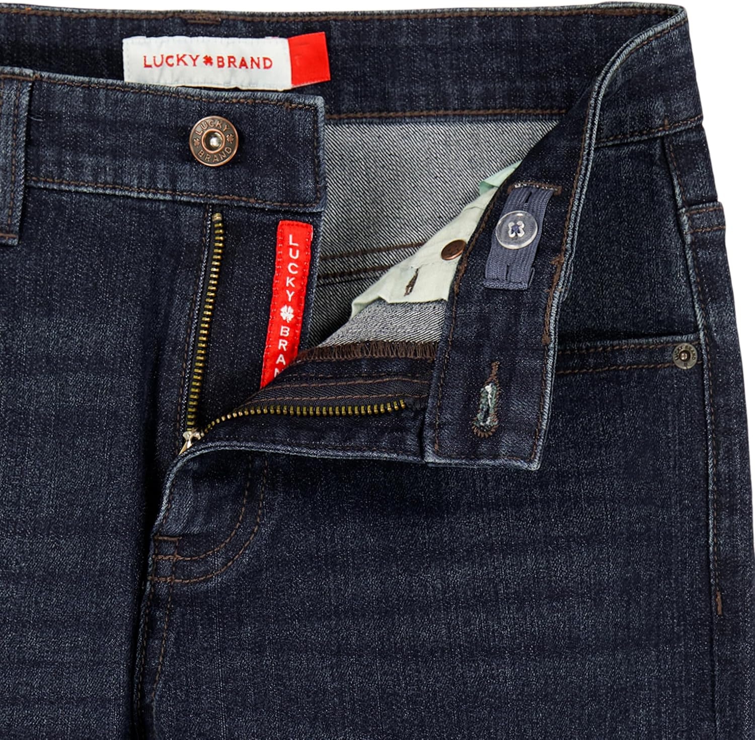 image:imageLucky Brand Boys Classic Fit Straight Leg Denim JeansFayette